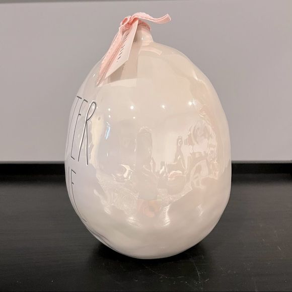 Rae Dunn Iridescent Ceramic Easter Egg--EASTER LOVE - Picture 8 of 16